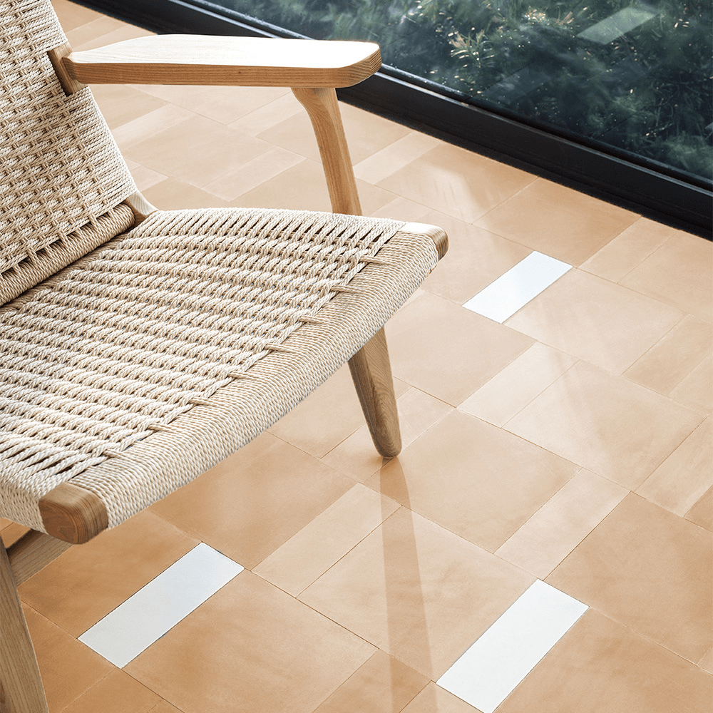 Apricot Square Tile