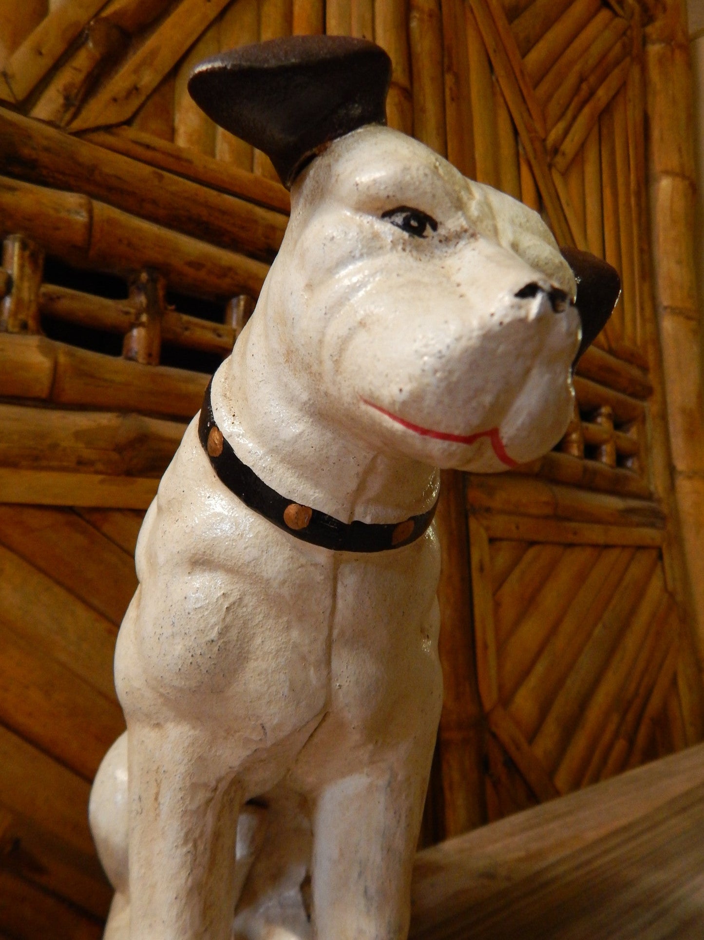 Cast Iron Bank - Small RCA Nipper Dog Still